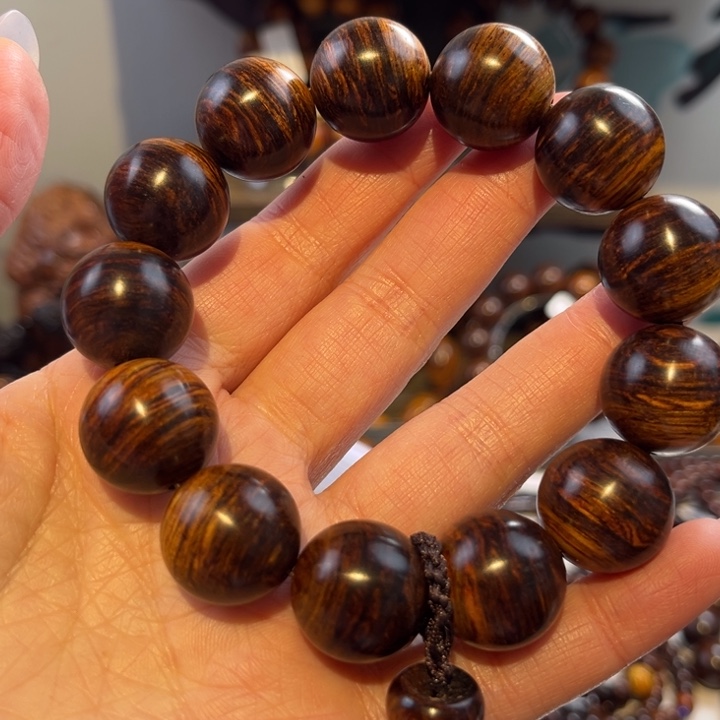 黄花梨/降香黄檀手串/手链高*东