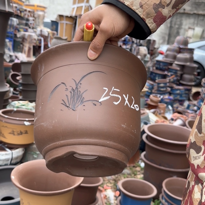 紫砂花盆特价紫砂花盆清仓