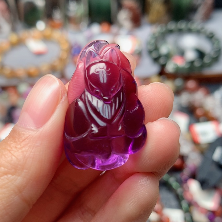 水晶吊坠(不含链)未镶嵌