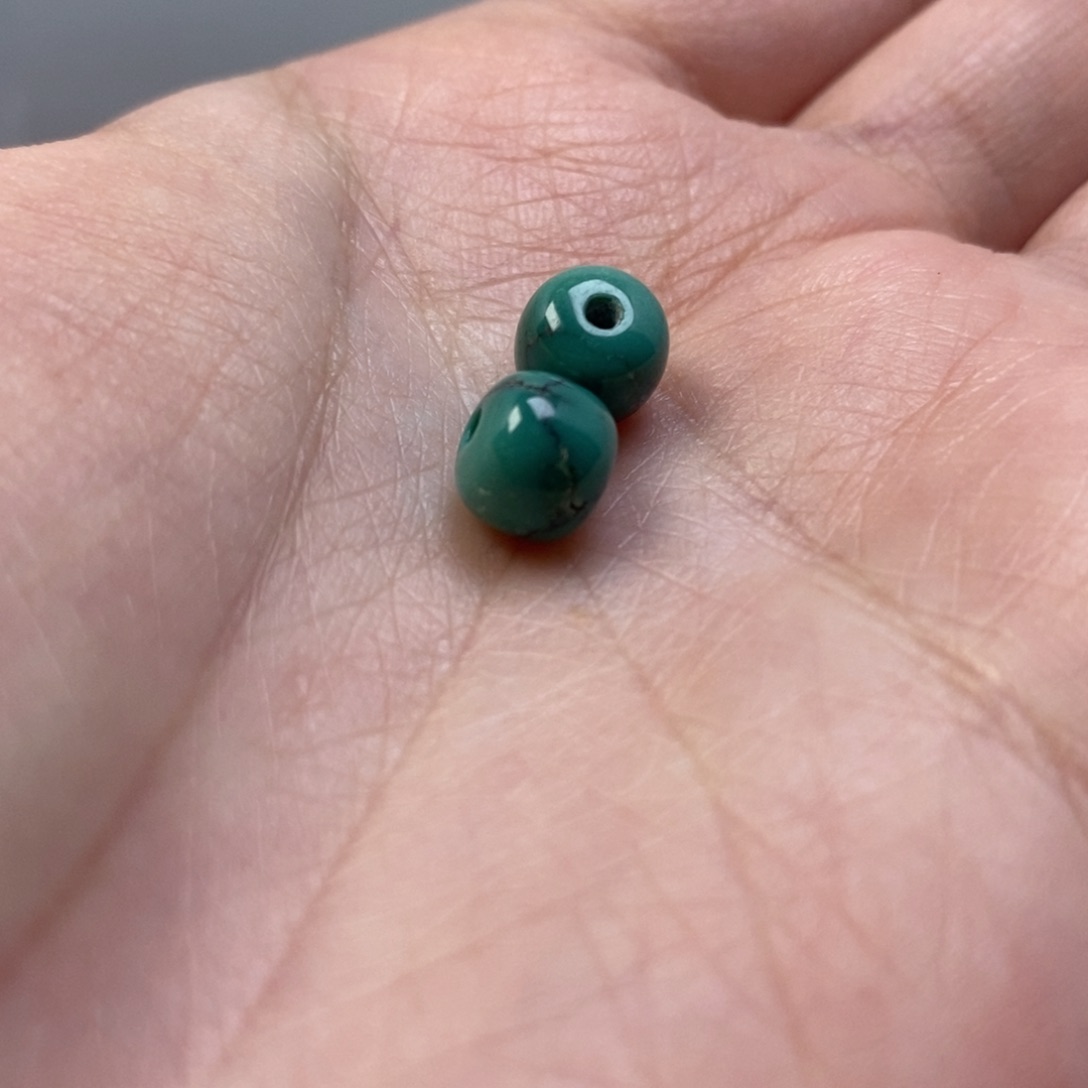 绿松石珠宝半成品未镶嵌