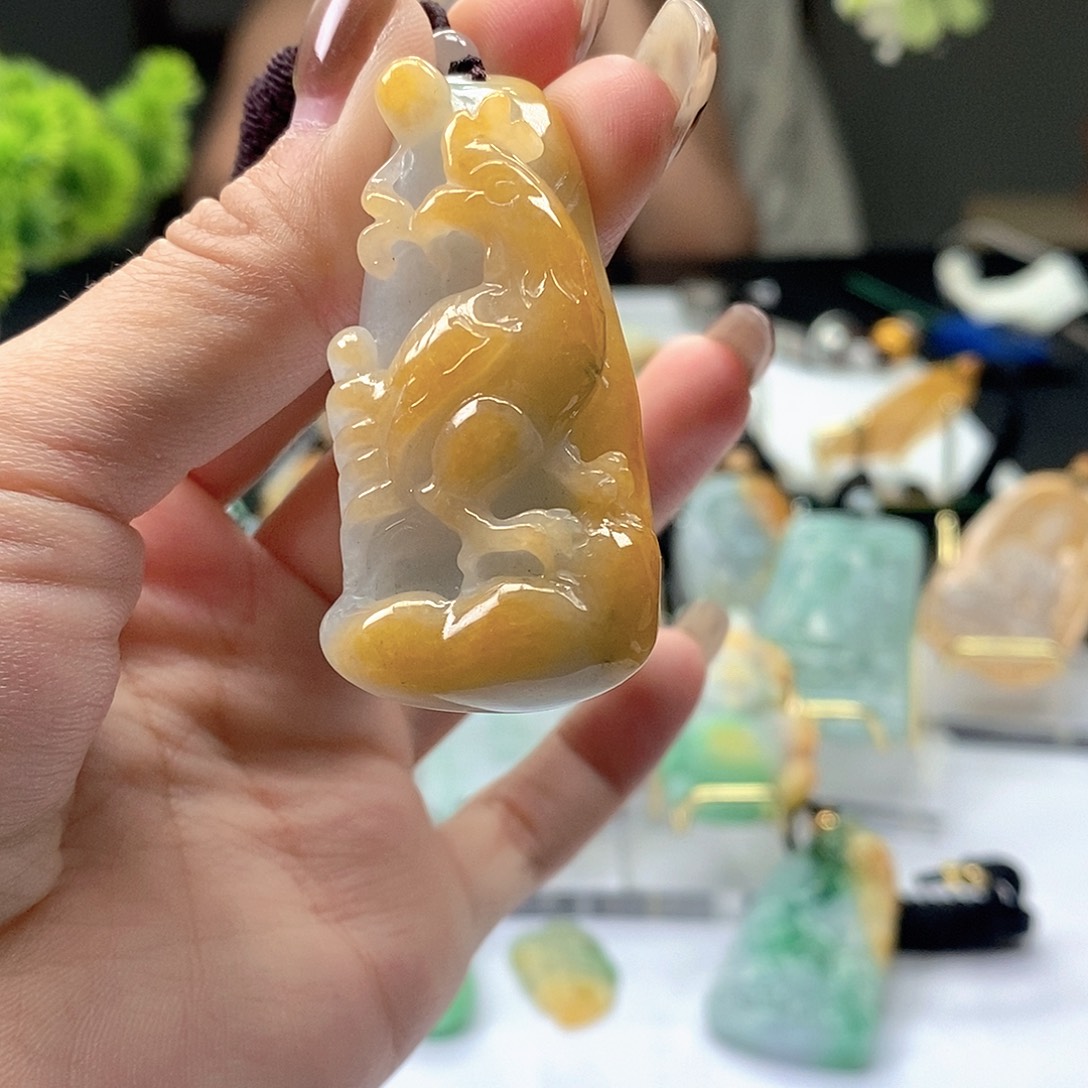 定制翡翠未镶嵌翡翠A货