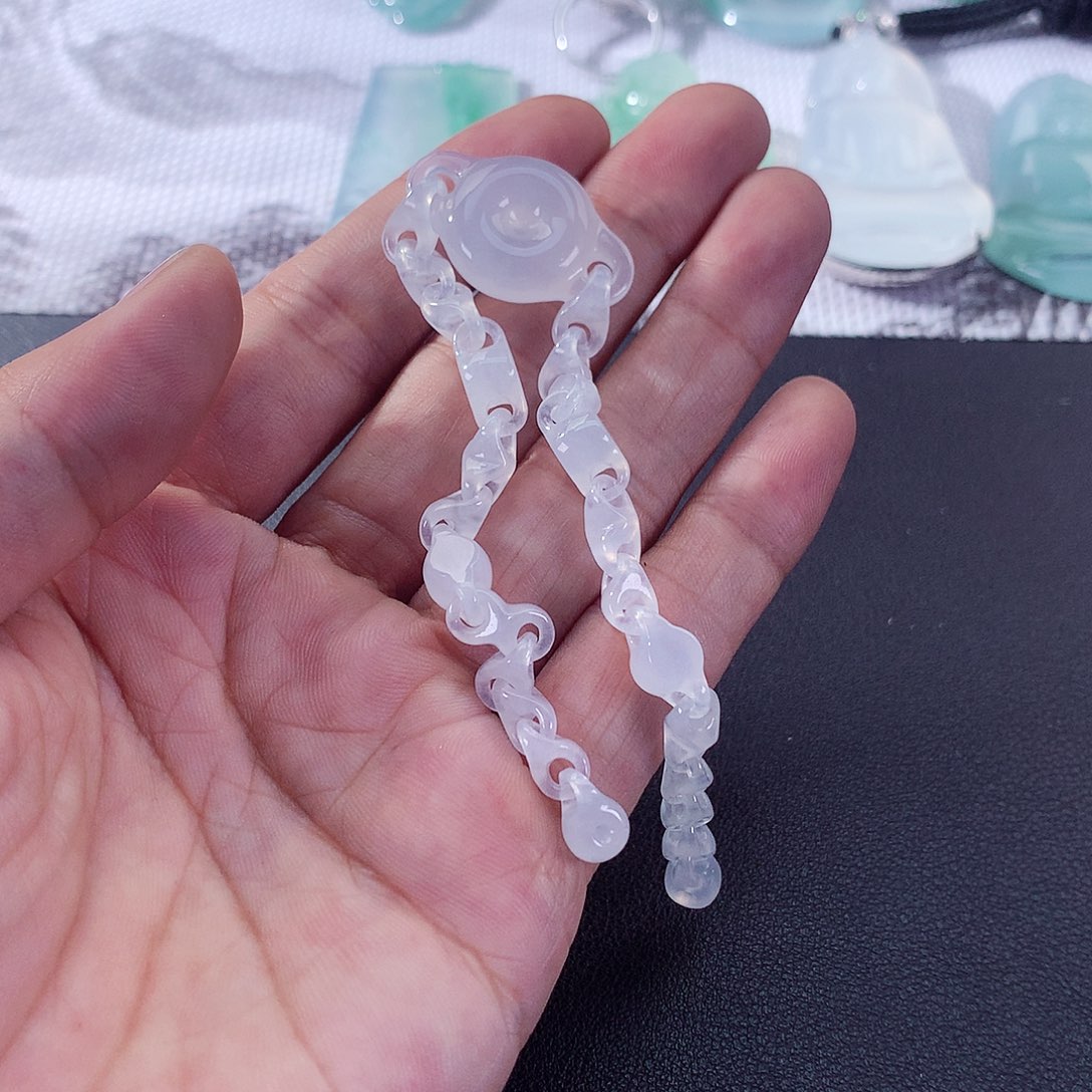 【闪购商品】颈饰未镶嵌翡翠S***子