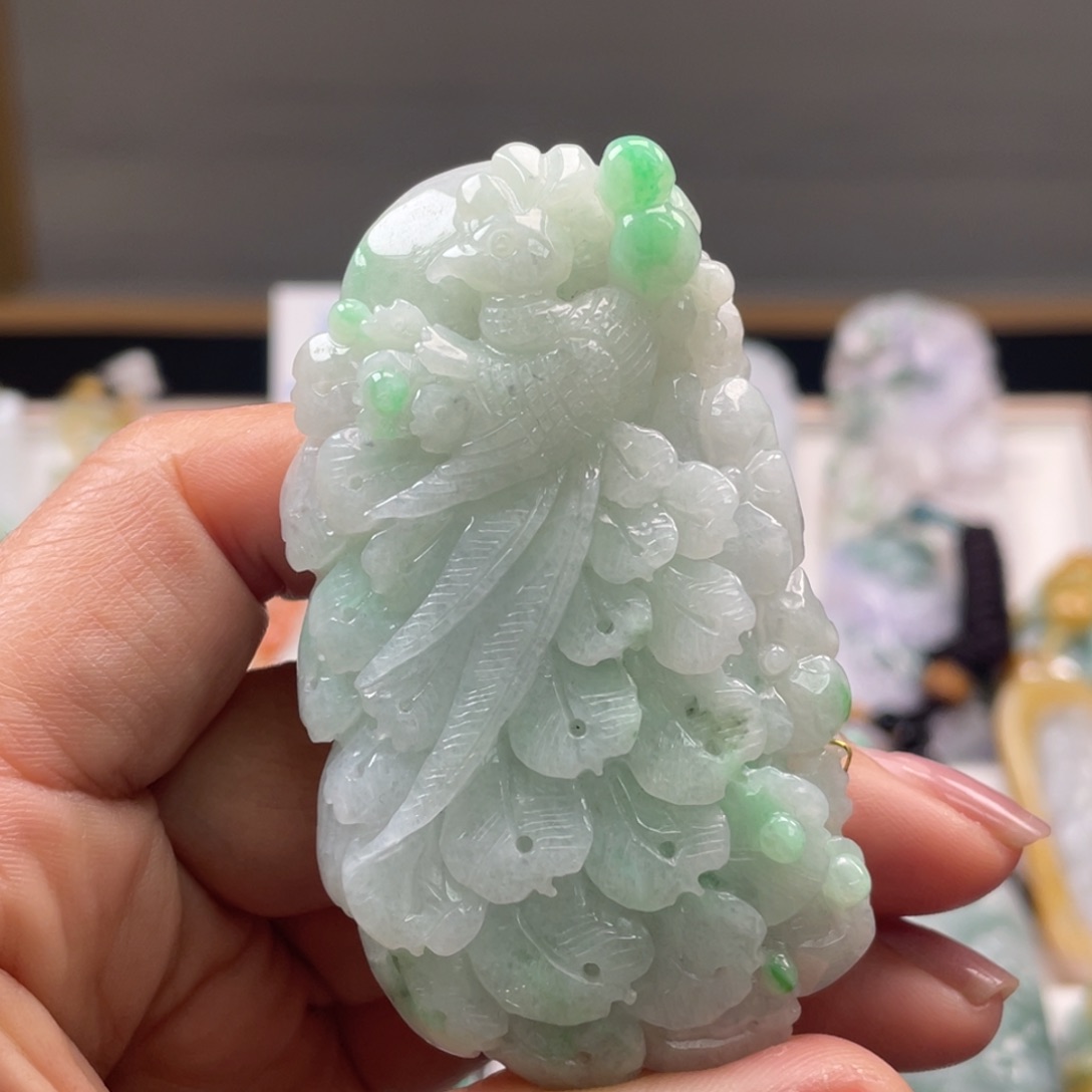 翡翠吊坠(不含链)未镶嵌