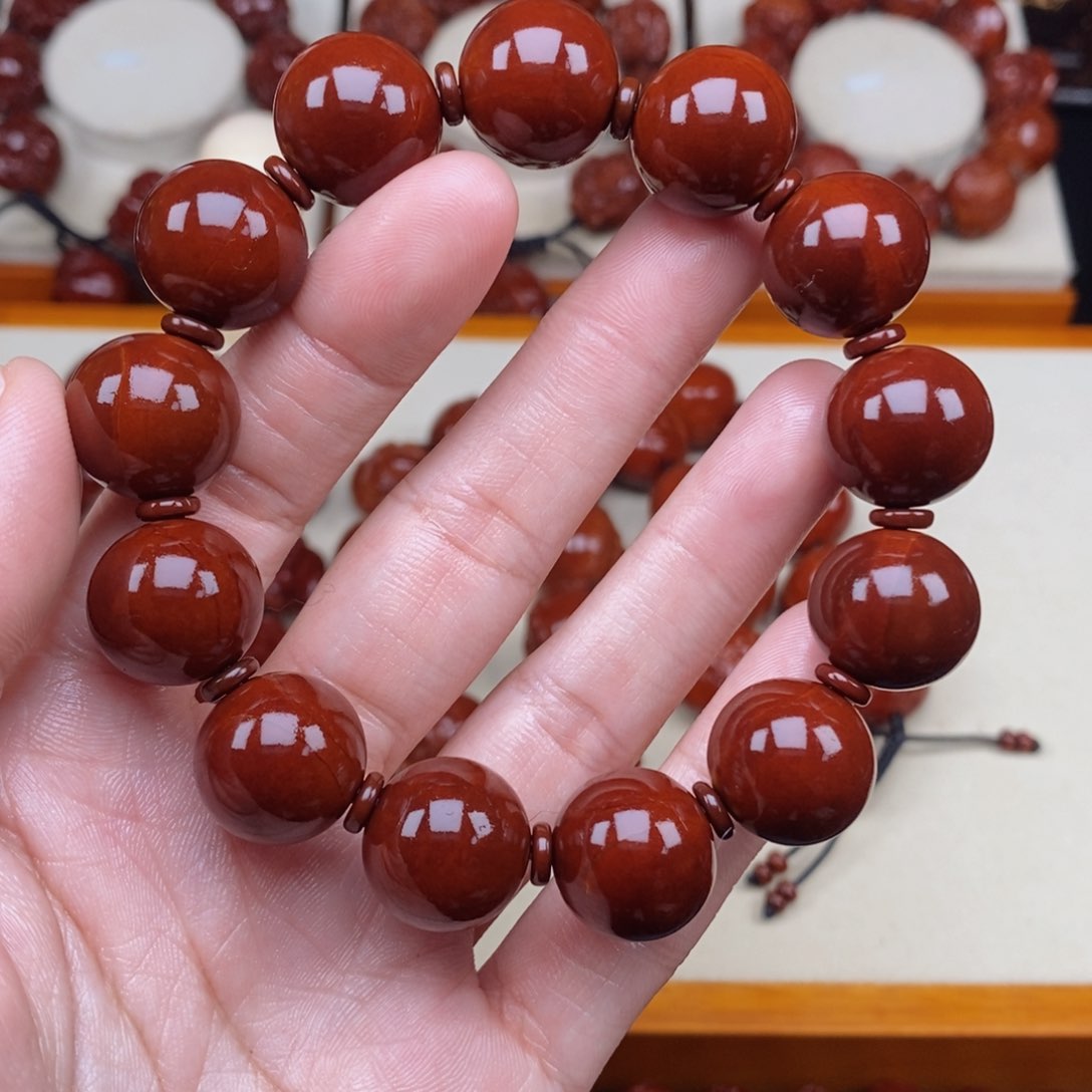 橄榄核吊坠光珠光珠