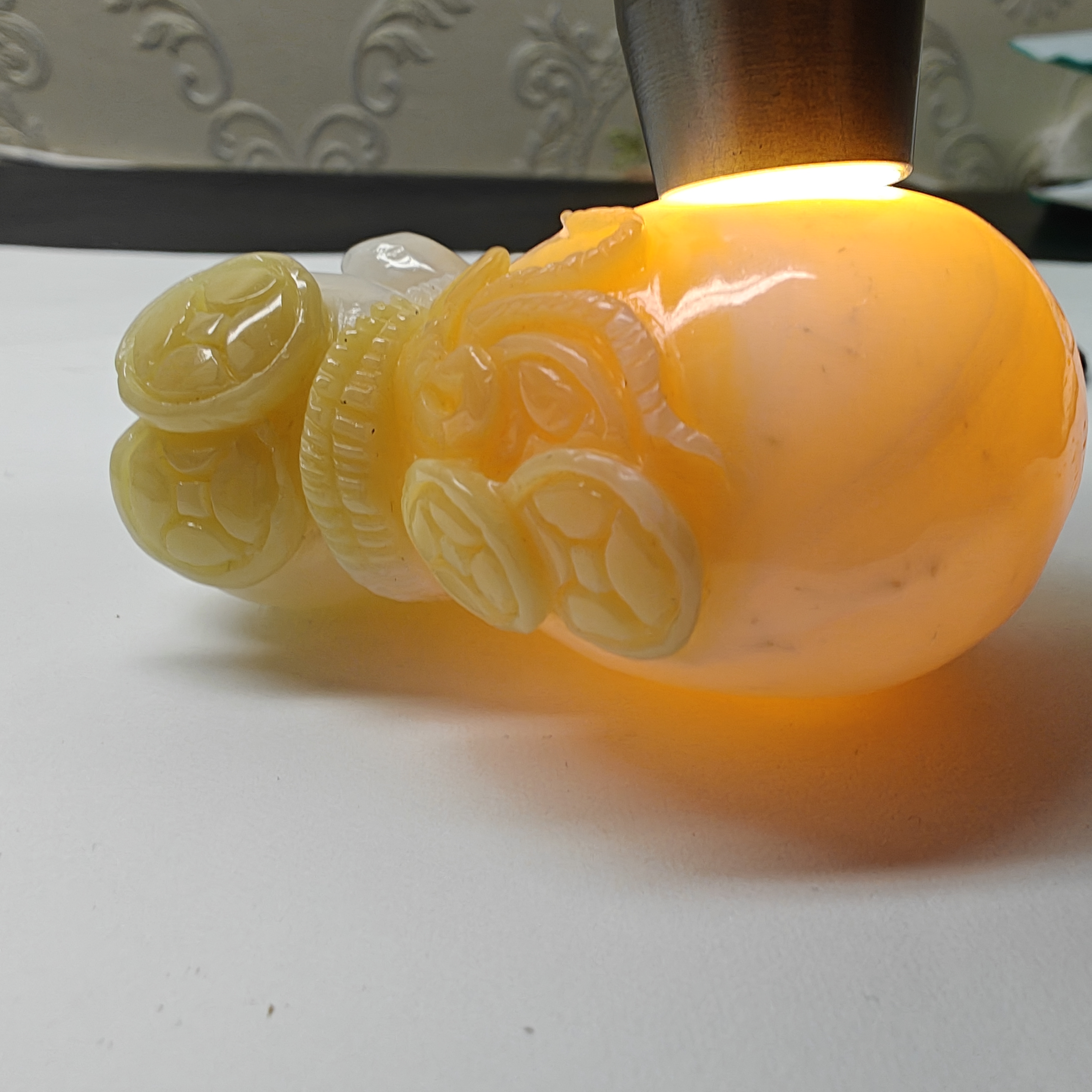 纯手工雕刻类手把件