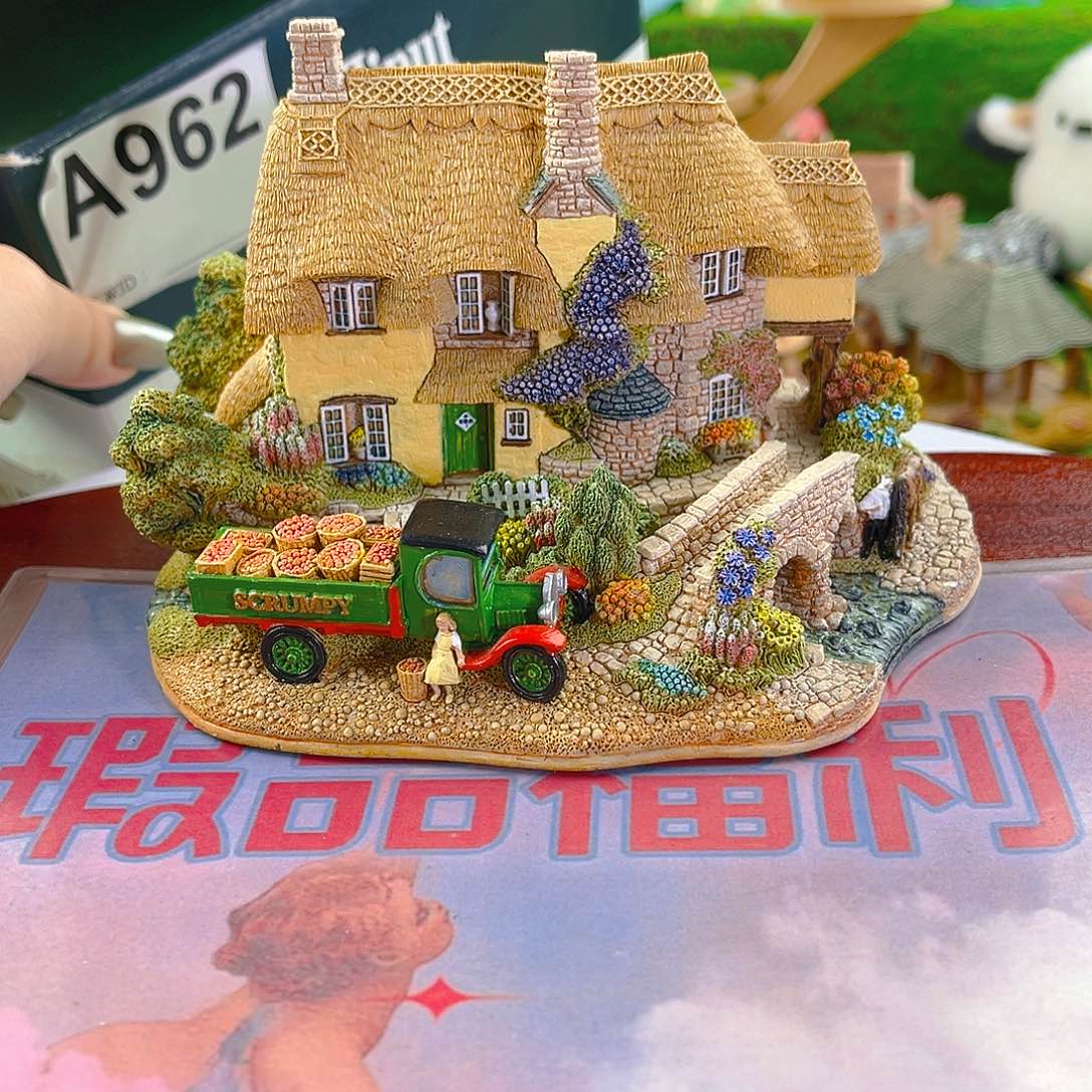 紫砂茶宠小房子微缩景观