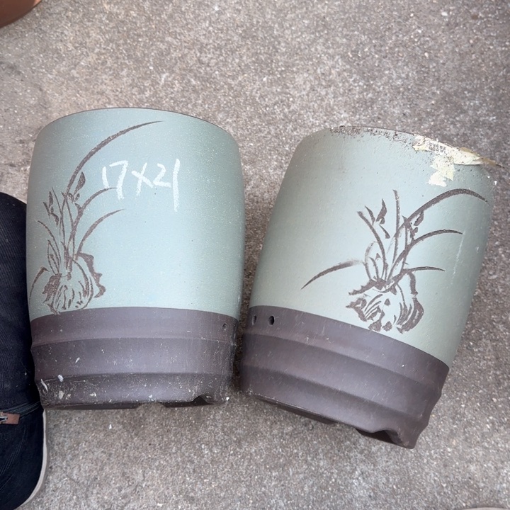 紫砂花盆特价清仓