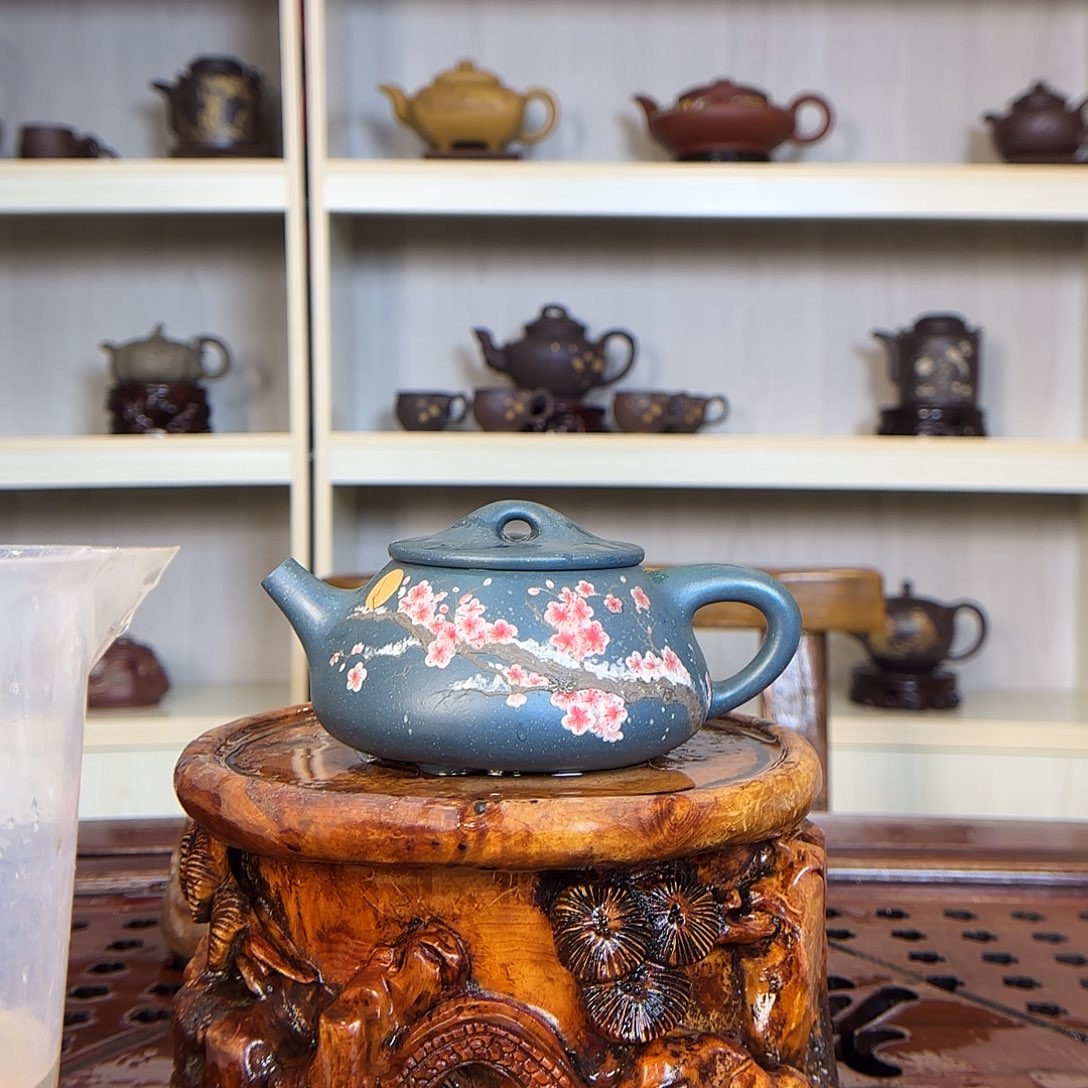 紫砂茶壶江亭亭老师。450c c