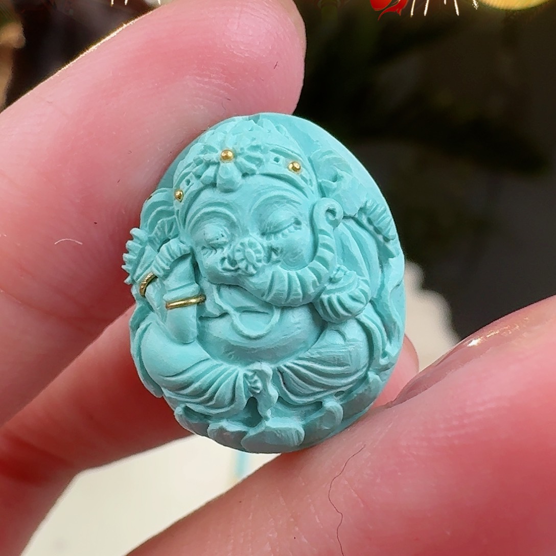 绿松石珠宝奇石未镶嵌