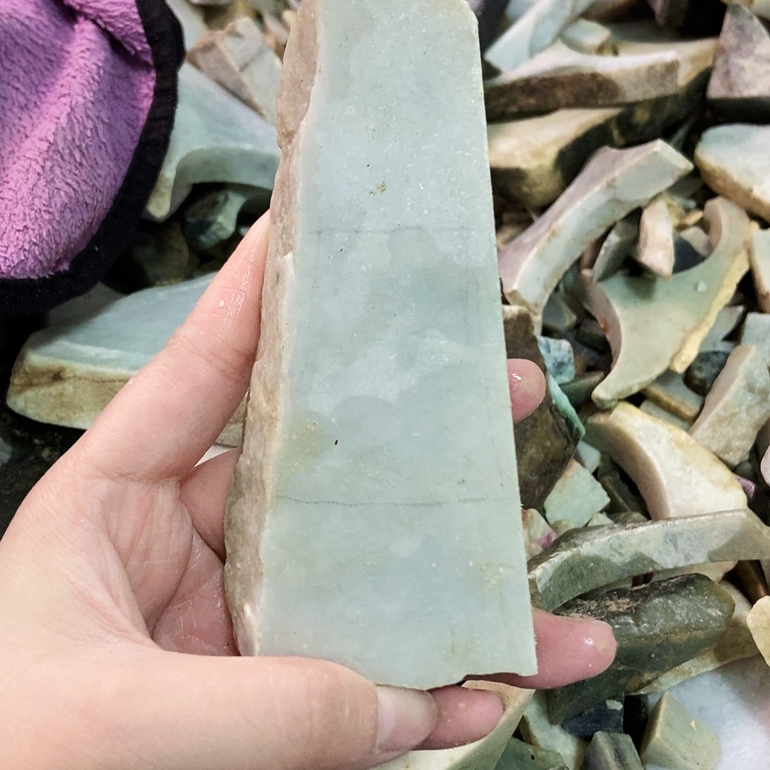 翡翠未镶嵌颈饰天然翡翠