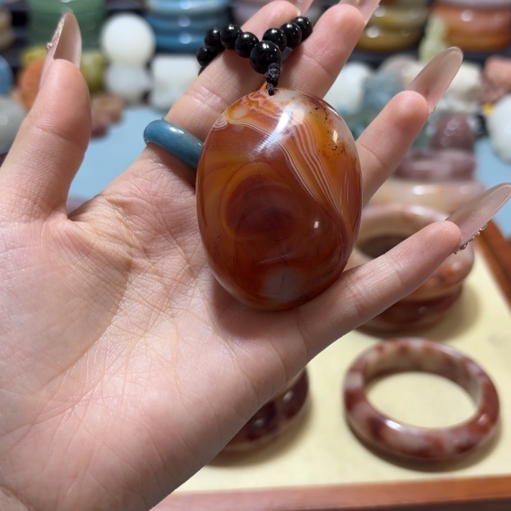 石英岩玉合金手链