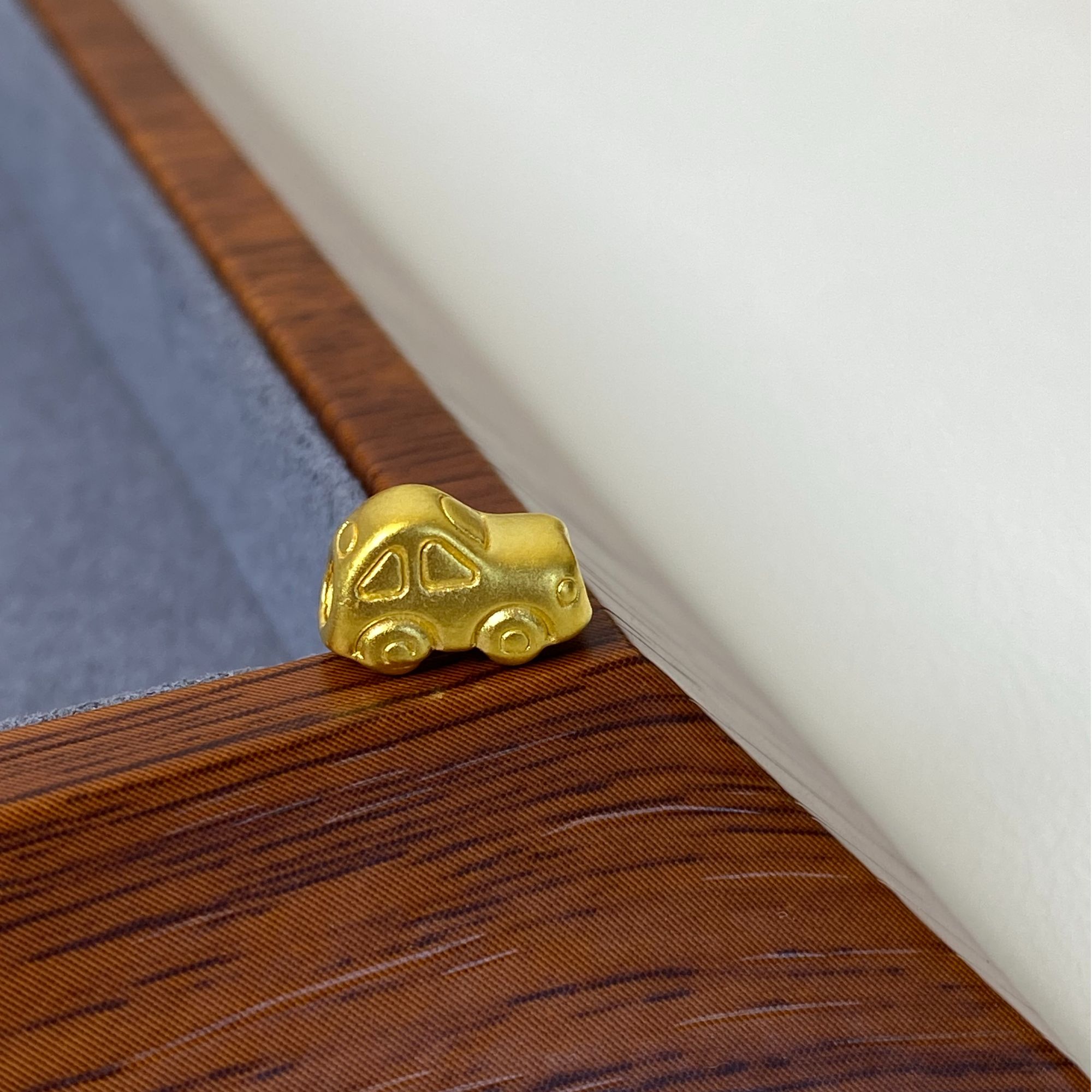 黄金足金999转运珠手链车子093