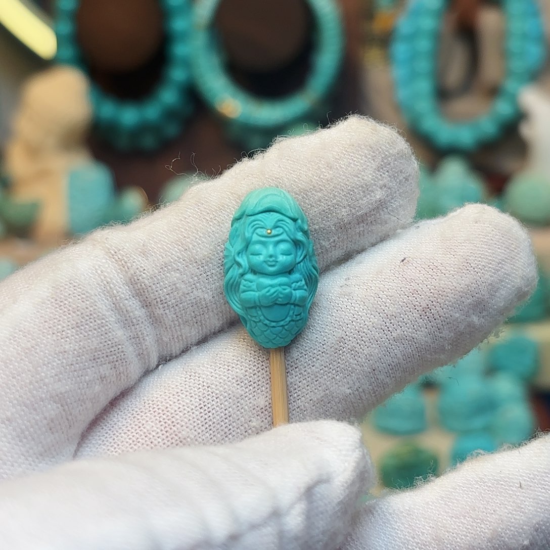 绿松石配饰未镶嵌