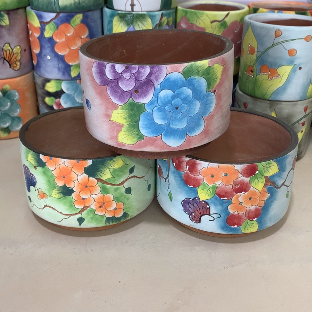 福利正品红陶花盆