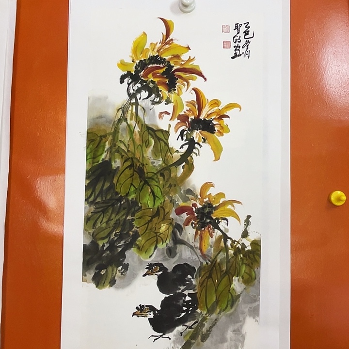 国画张圣敏先生纯手绘作品