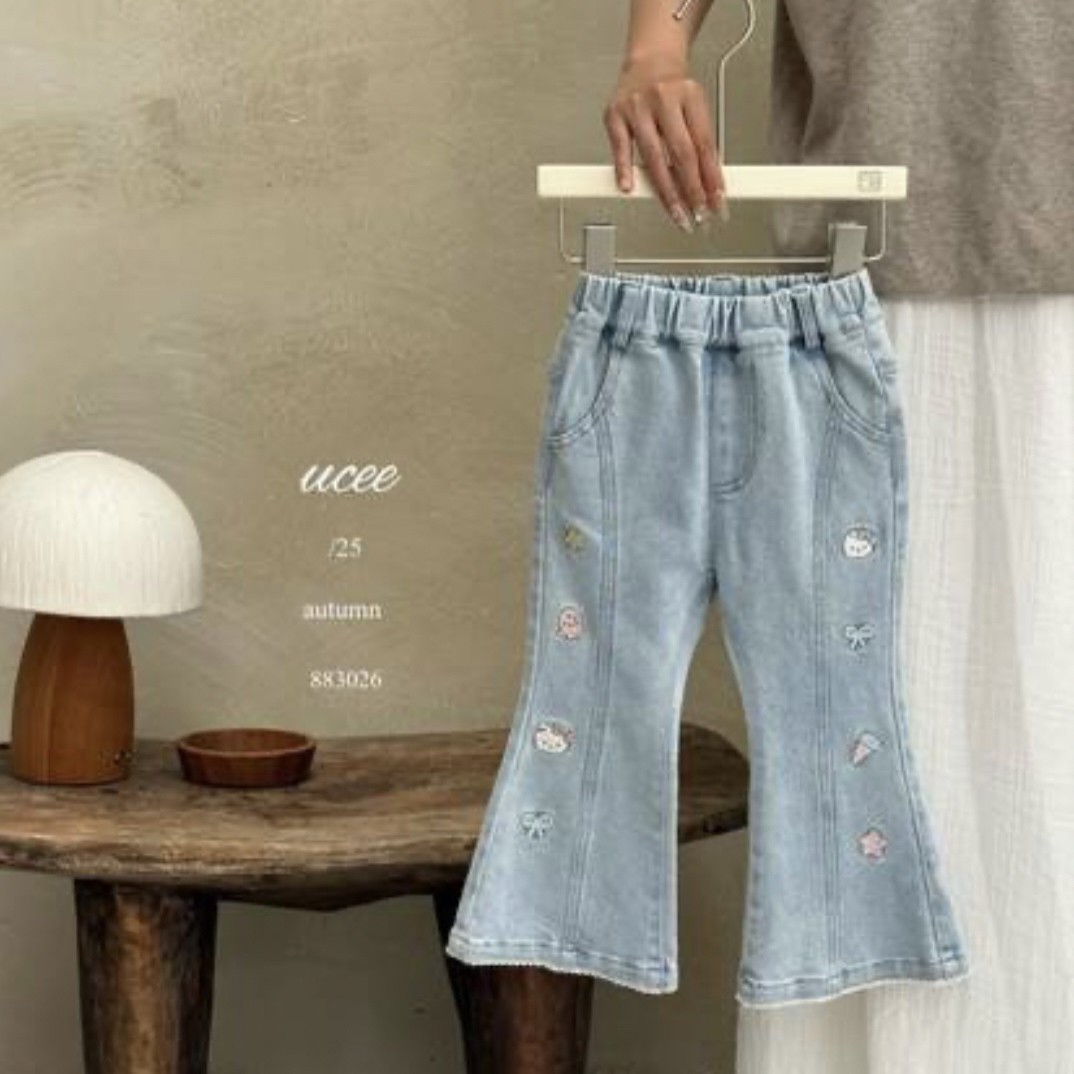 釉兮 秋装新品牛仔裤