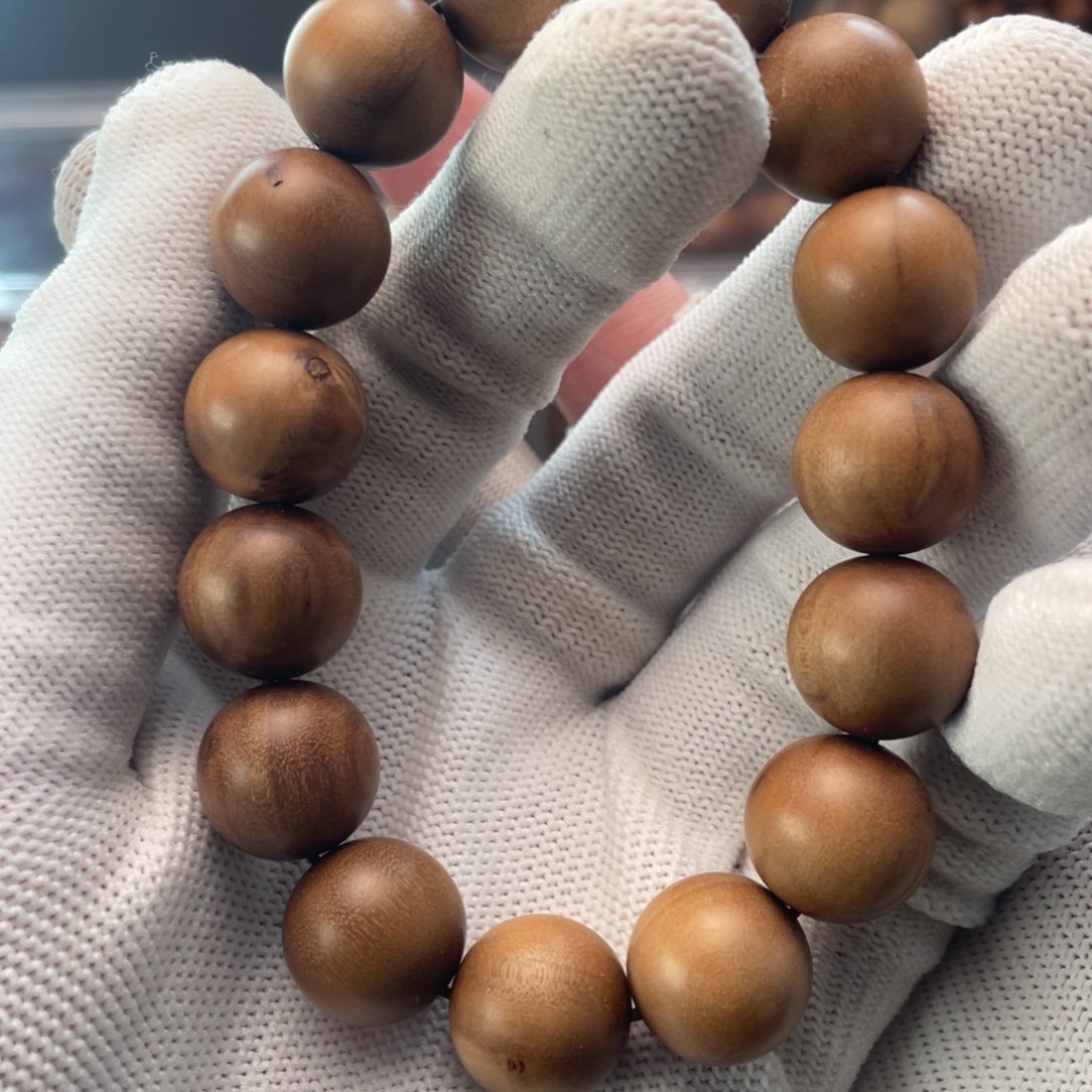 檀香木手串/手链留疤瑕疵1.5