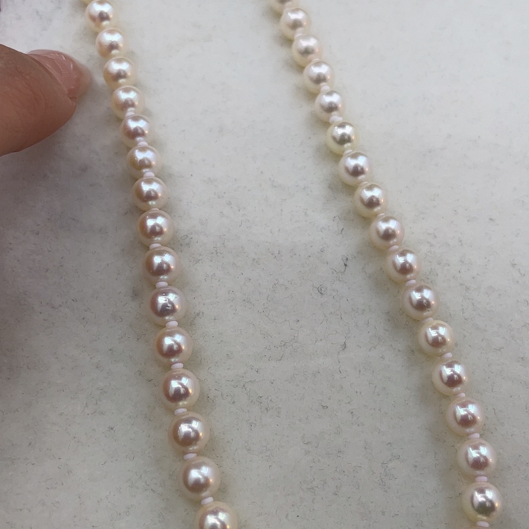 海水珍珠颈饰银S925镶嵌