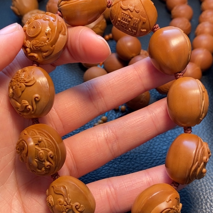 橄榄核手串/手链德*哥吃龙手串