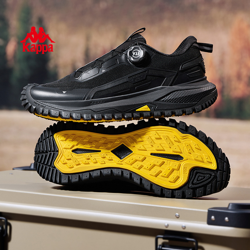 Kappa卡帕户外运动登山男鞋时尚运动透气百搭休闲鞋子K0EY5MC10CJ