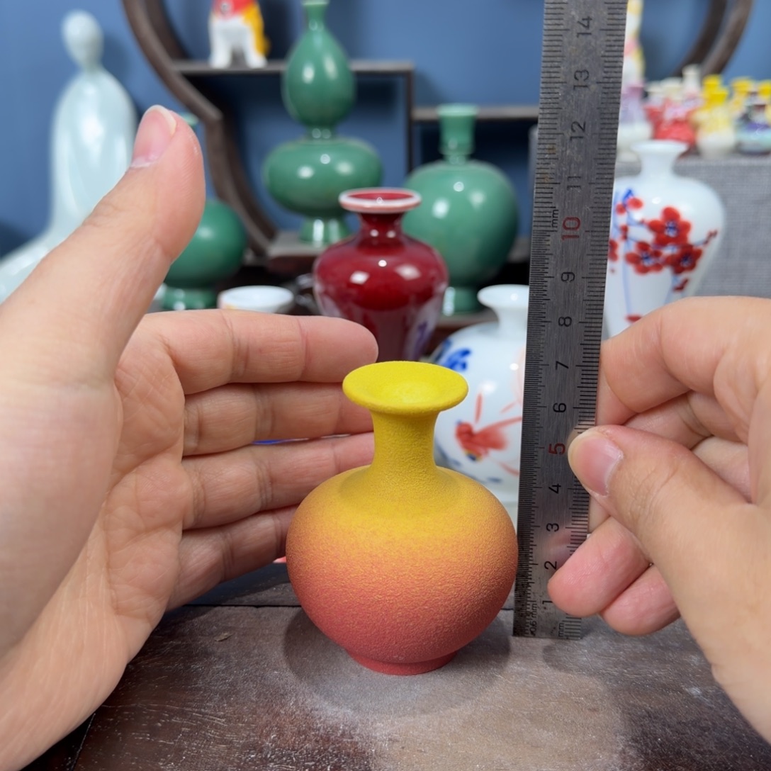 陶瓷手工小花器摆件
