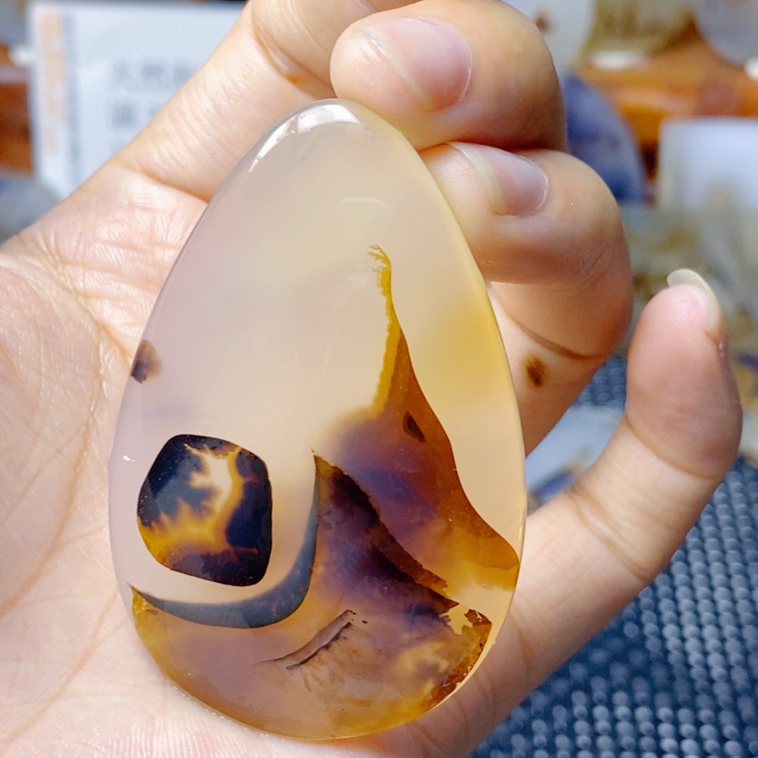 玛瑙/玉髓未镶嵌珠宝半成品