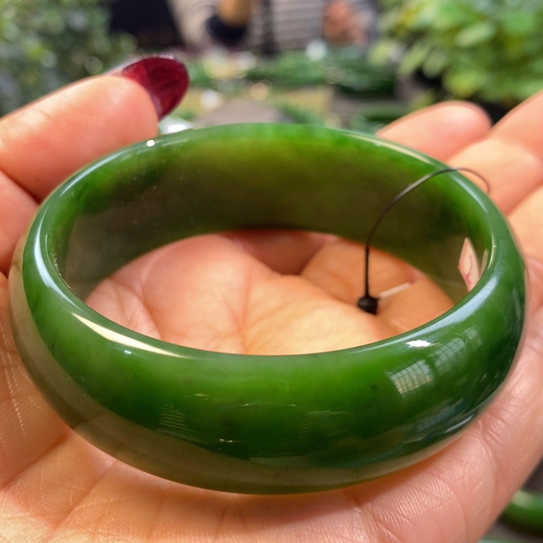 和田玉（碧玉）手镯未镶嵌