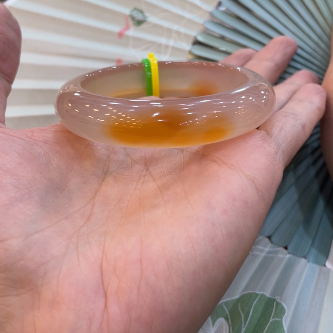 玛瑙/玉髓手镯未镶嵌星*子