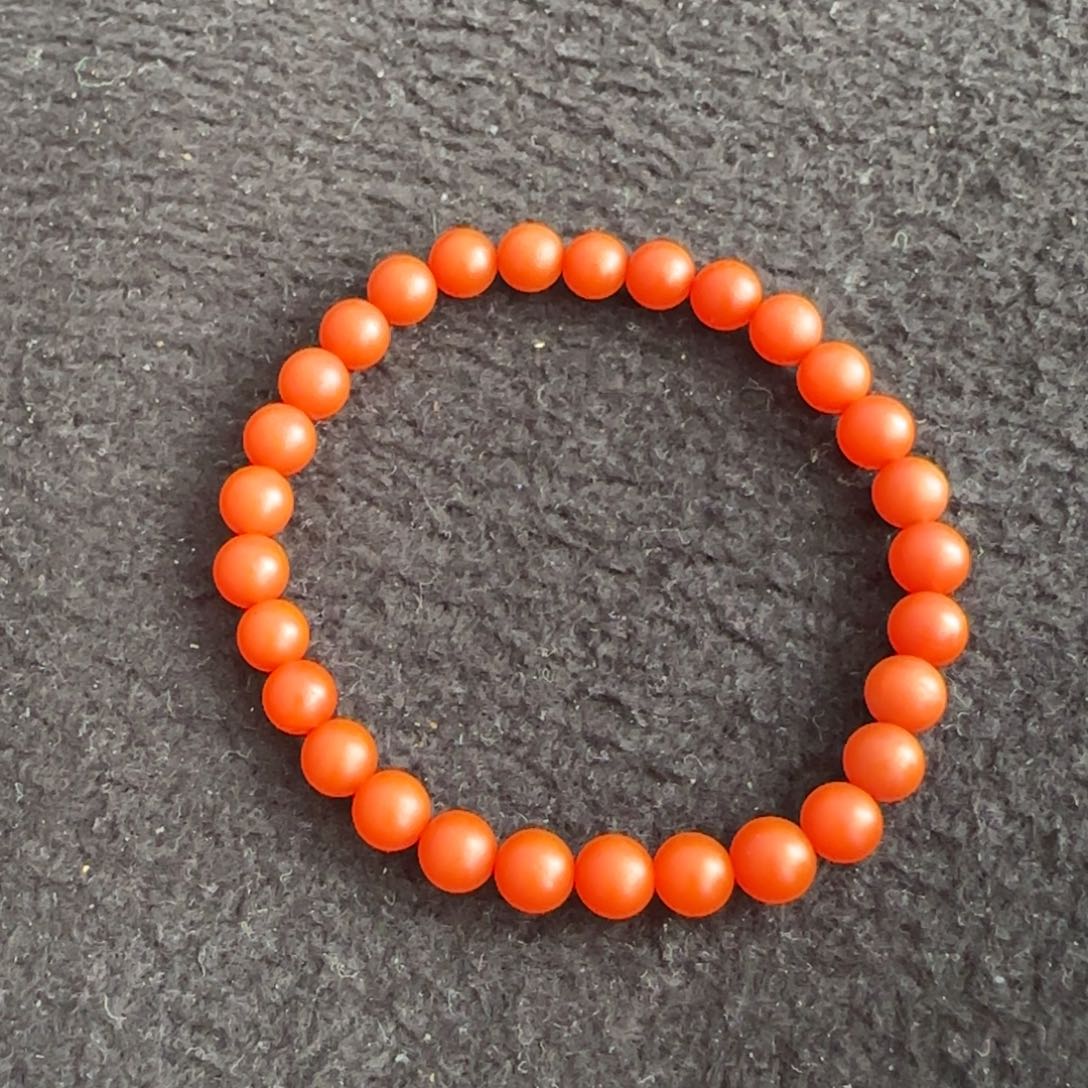 南红玛瑙未镶嵌手链单圈