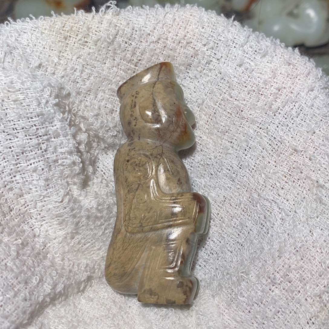 和田玉颈饰未镶嵌古*