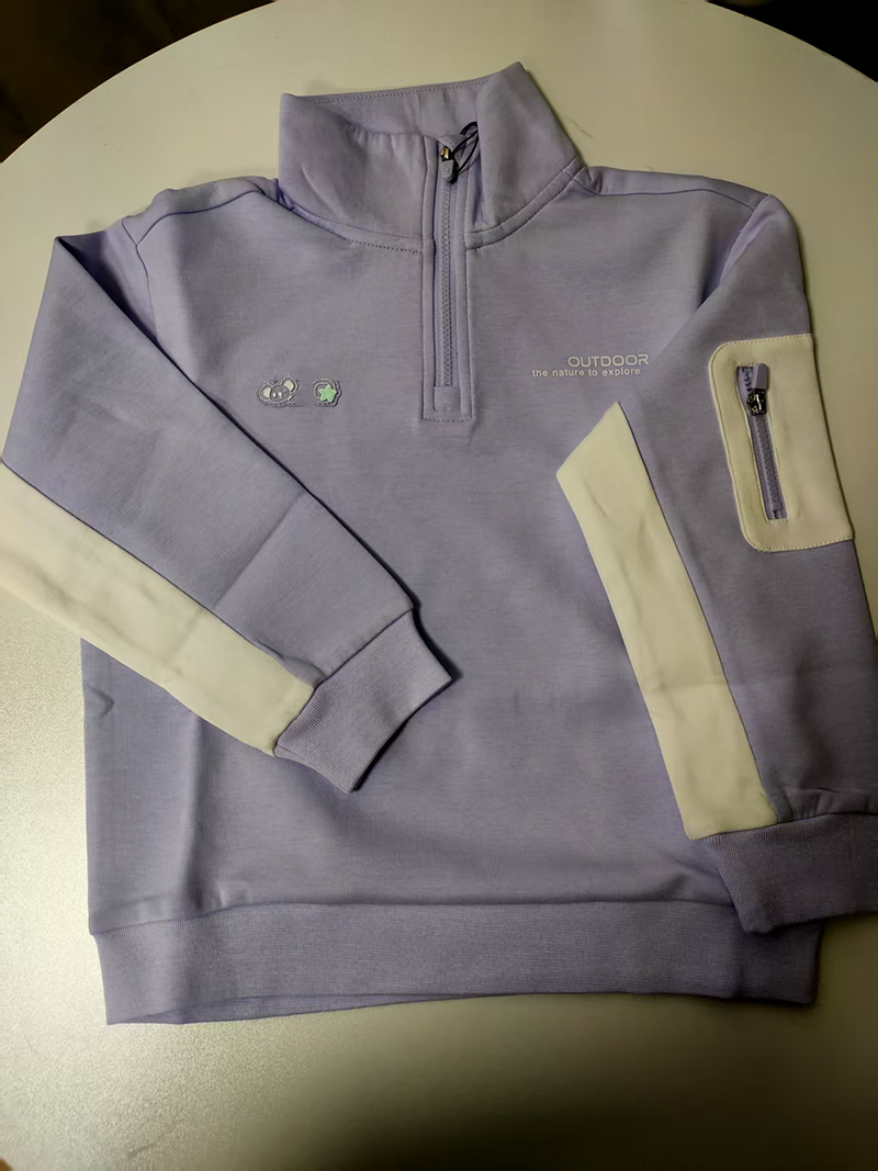 断码处理 秋季儿童翻领长袖卫衣 时尚百搭款105-110码 4686