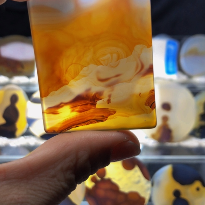 合金玛瑙/玉髓珠宝奇石83