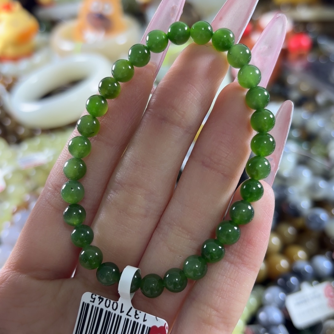 和田玉未镶嵌手链36