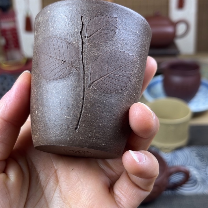 紫砂茶壶主人杯容量70