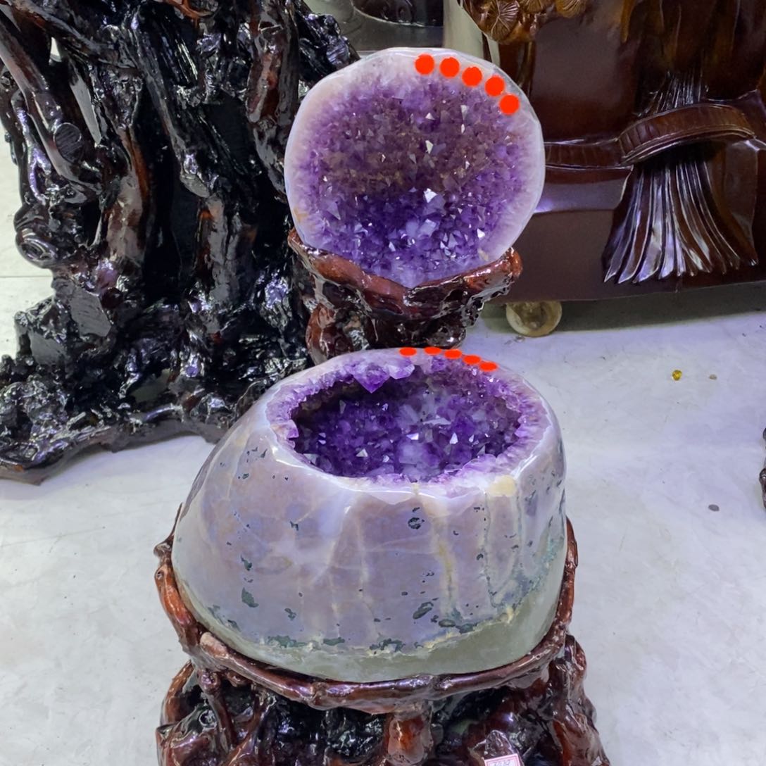 水晶摆件婷未镶嵌