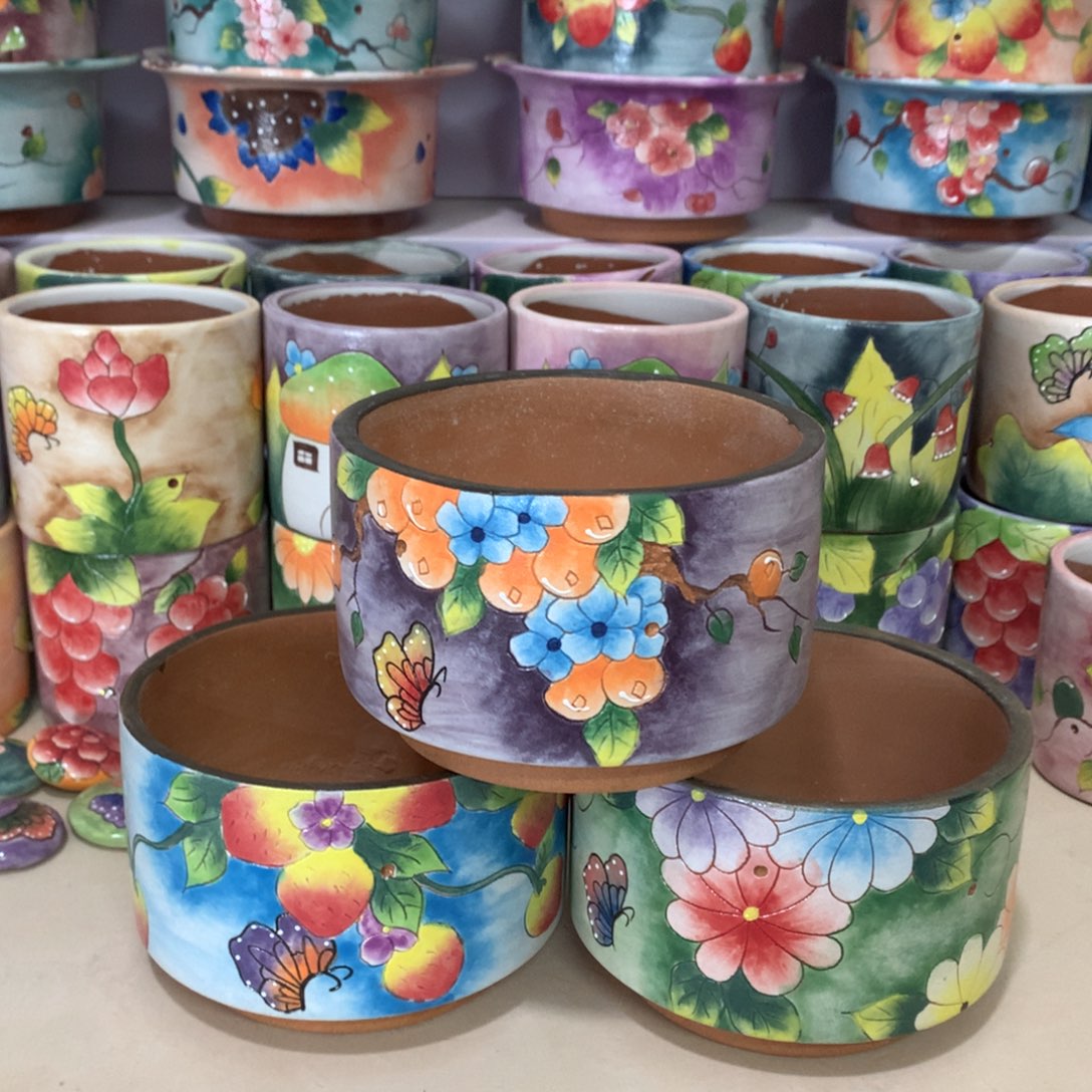 福利正品红陶花盆