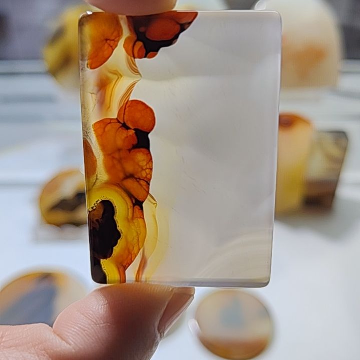 玛瑙/玉髓未镶嵌吊坠(不含链)26号