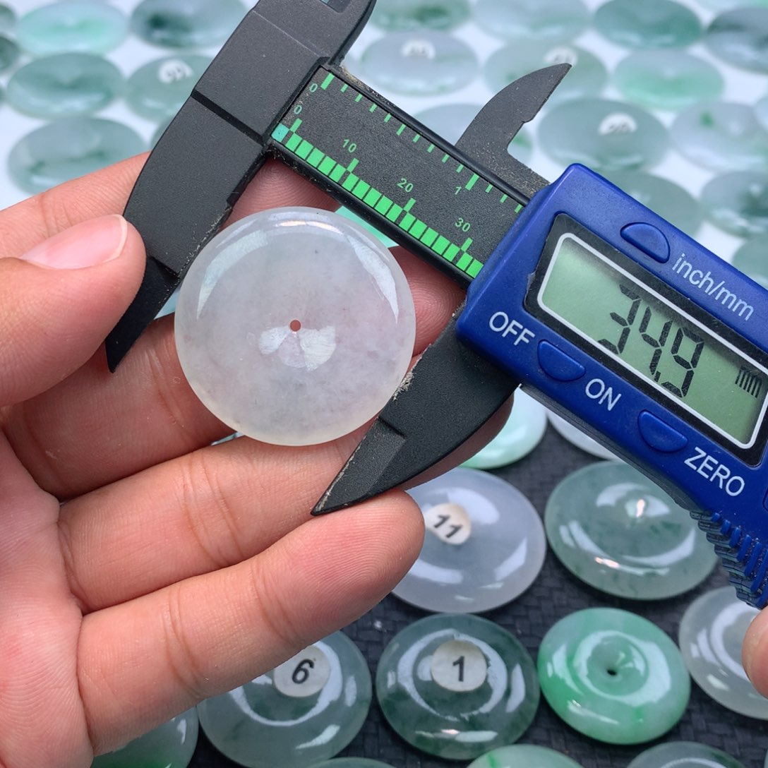 翡翠未镶嵌颈饰缅甸天然A货翡翠