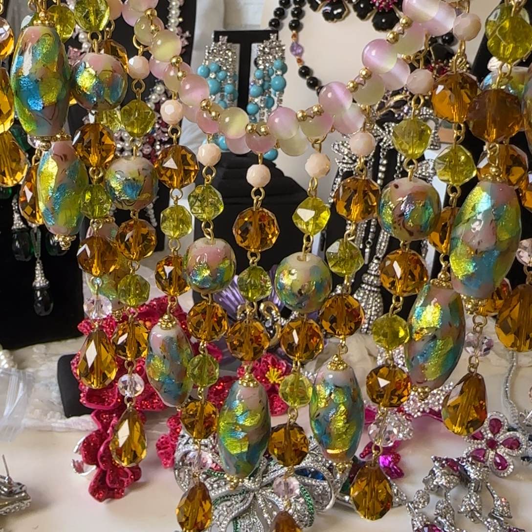 S***4琉璃纯铜合金项链