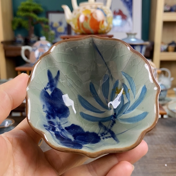 瓷片手工制作工艺精湛等特点