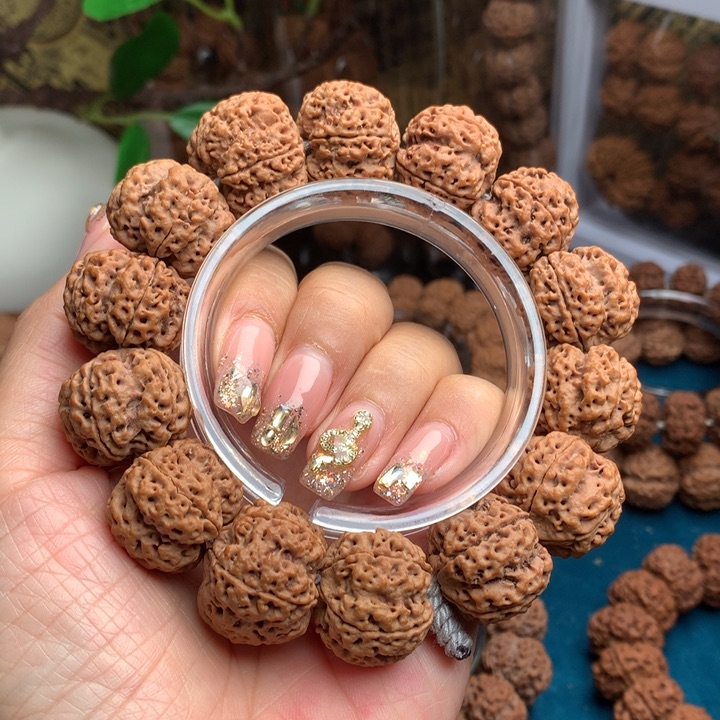 【闪购商品】金刚菩提手串21尺寸古龙梅花