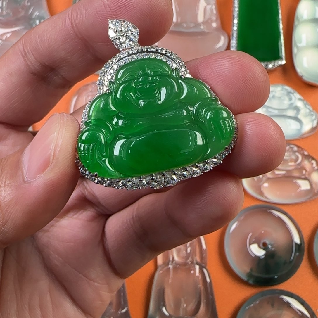 定制翡翠未镶嵌天然