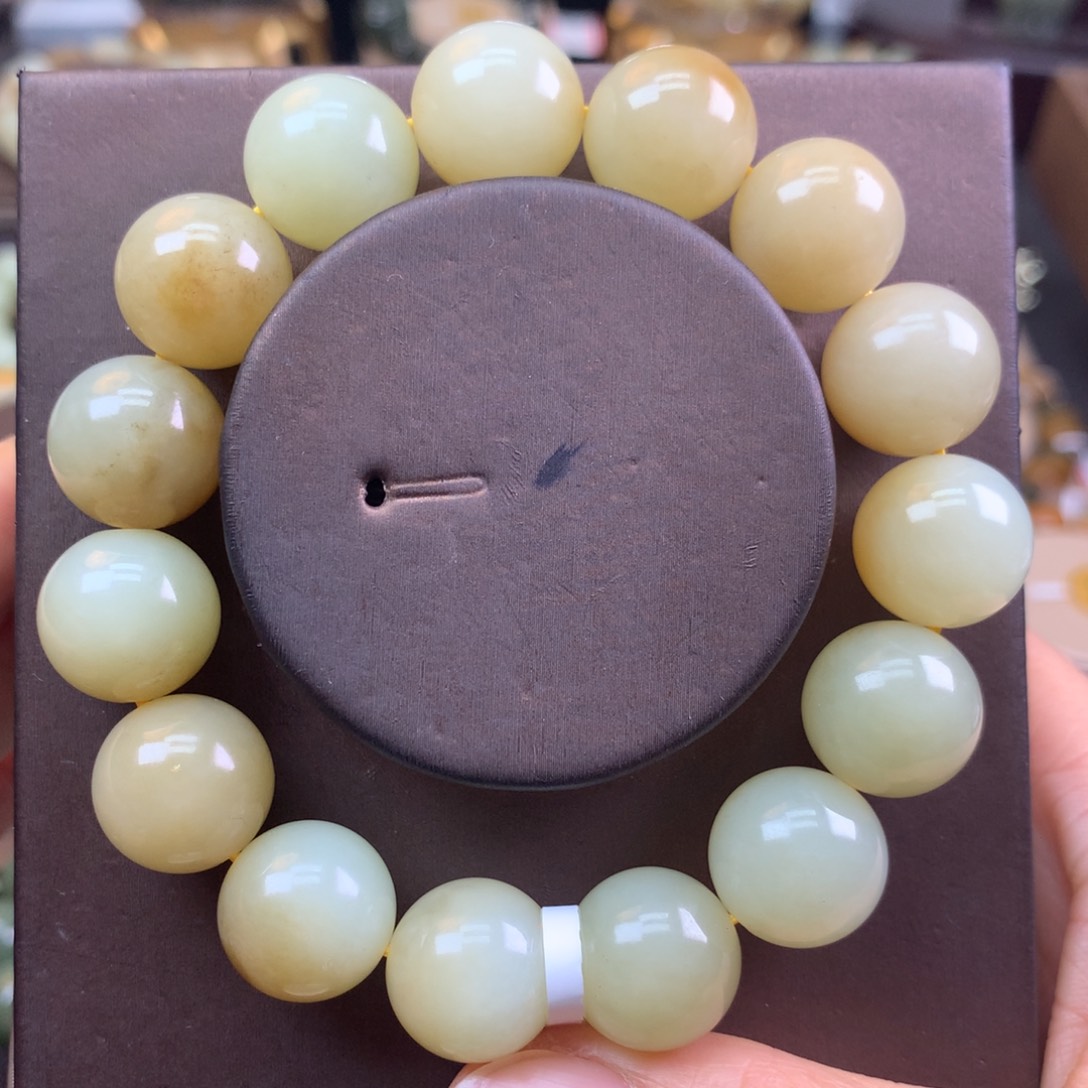 和田玉手链未镶嵌