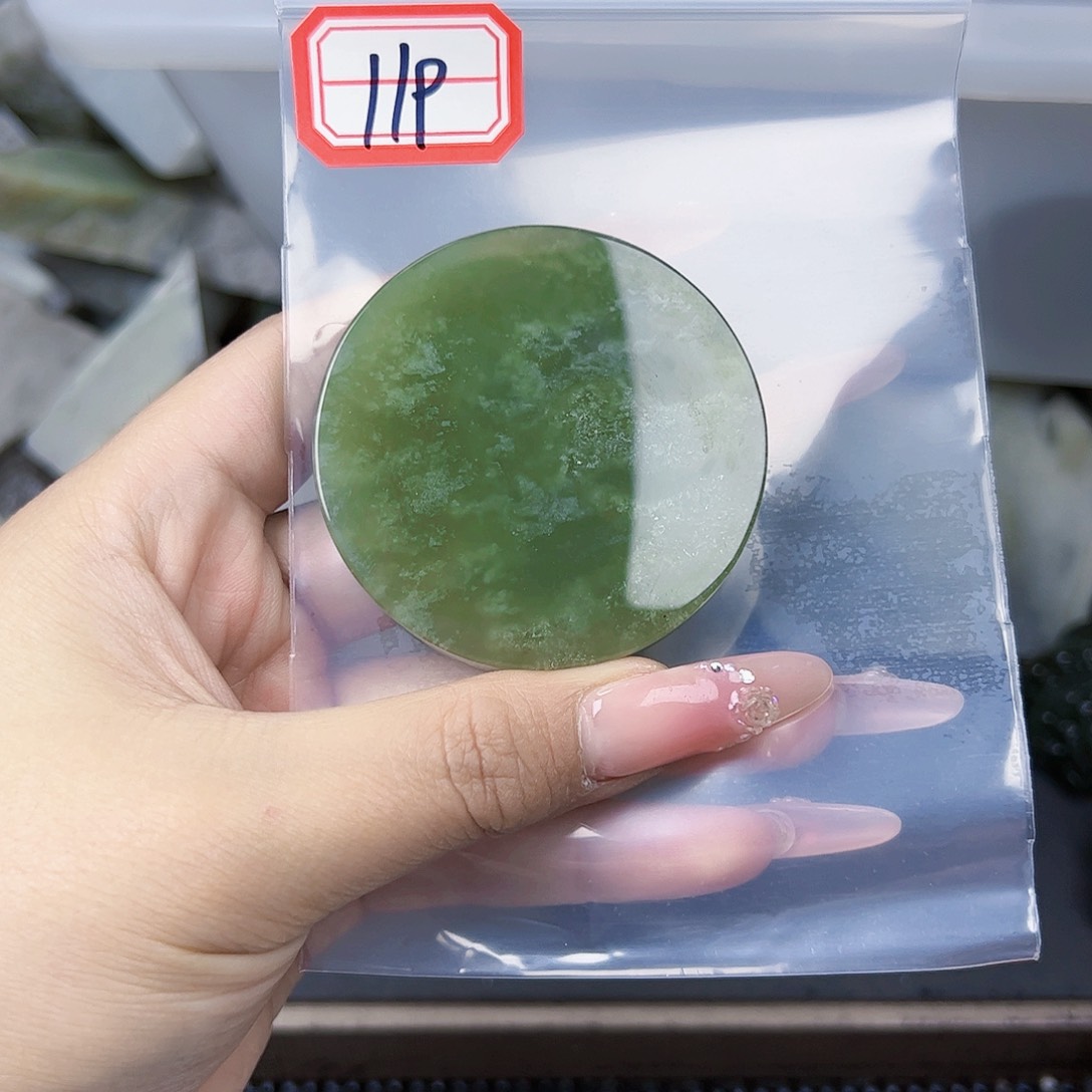 和田玉珠宝半成品未镶嵌