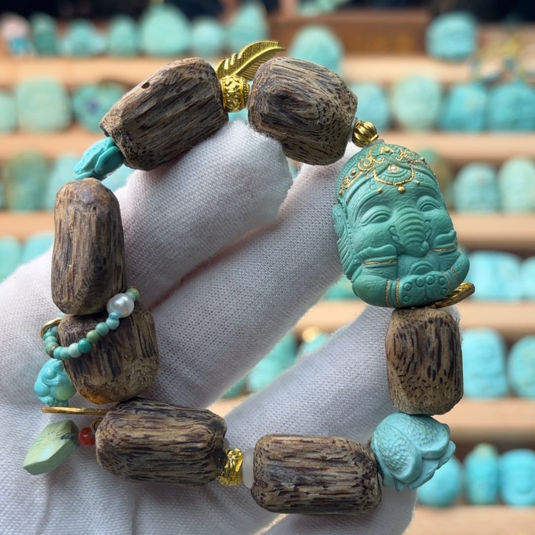 绿松石未镶嵌配饰