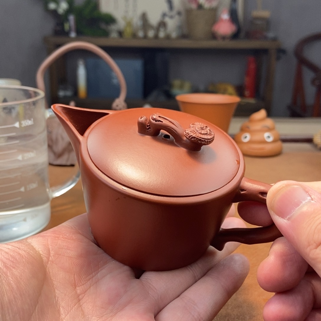 紫砂茶壶灵芝紫砂壶