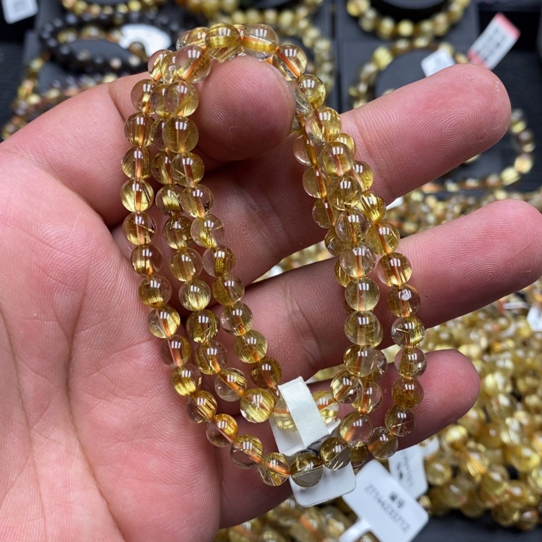 发晶手链未镶嵌卓慕水晶60210k