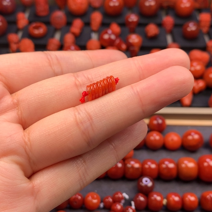 南红玛瑙未镶嵌隔片6MM