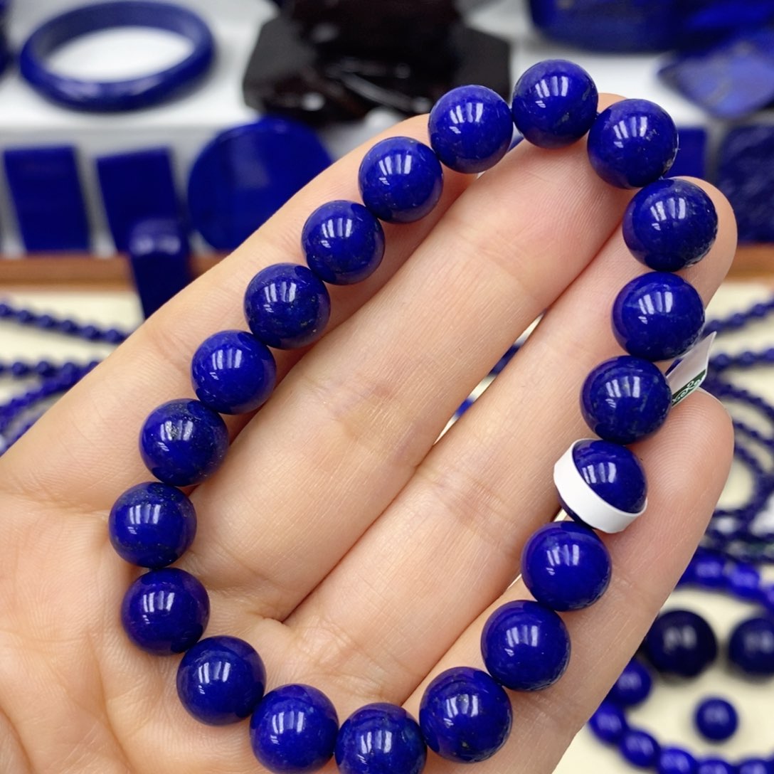 青金石手链未镶嵌三*