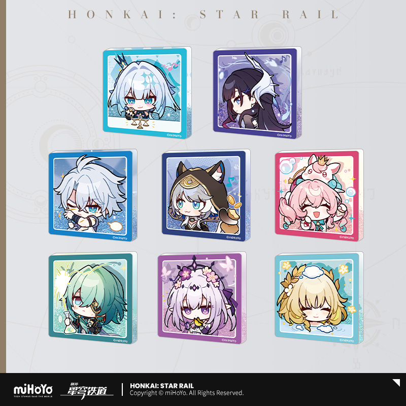 【崩坏：星穹铁道】帕姆展览馆系列流沙冰箱贴